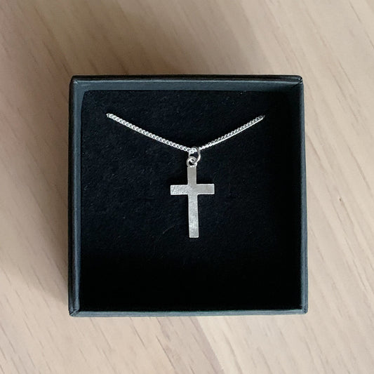 Elämän virta -ristikaulakoru, hopea