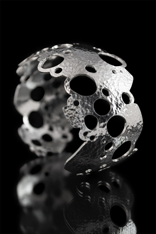 Rannalla-rannekoru hopea