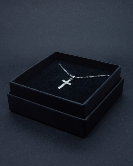 Elämän virta -ristikaulakoru, hopea, XS