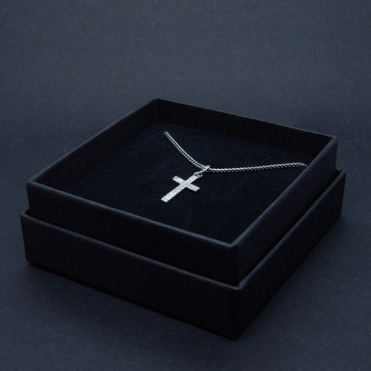 Elämän virta -ristikaulakoru, hopea, XS