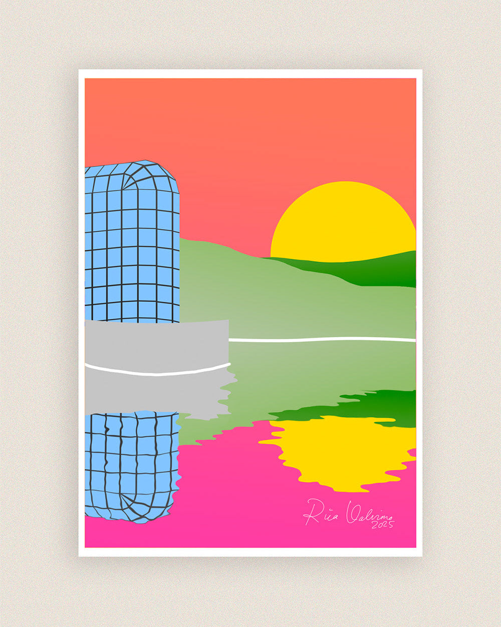 Kaunis arktinen I -taideprintti, matta