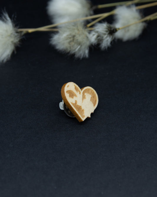 Oulu LOVE -vaneripinssi, pieni