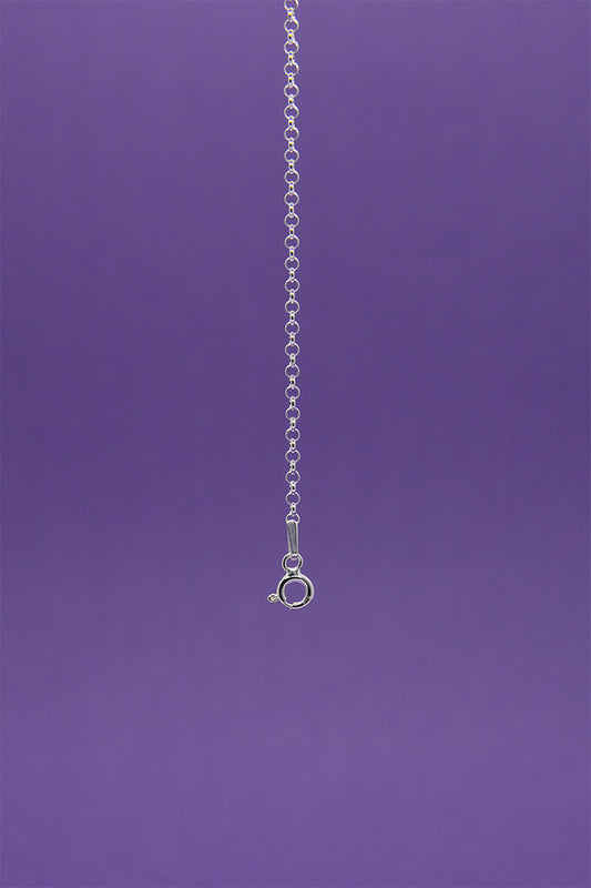 Papuketju hopea 45 tai 50 cm