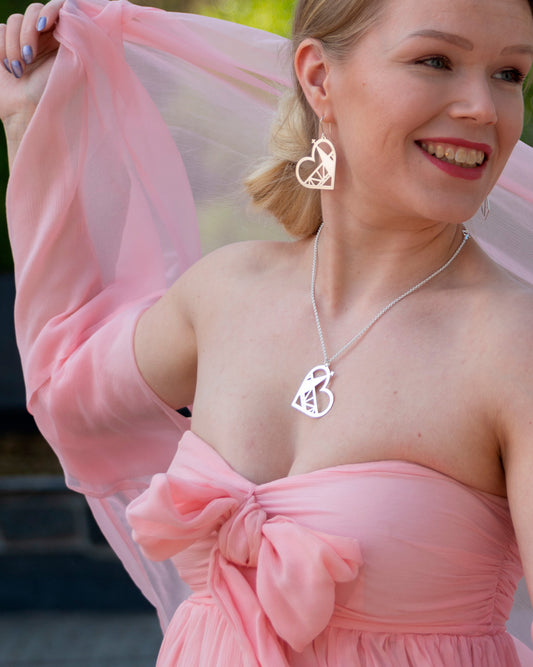 Rovaniemi LOVE - Kirkko-kaulakoru hopea