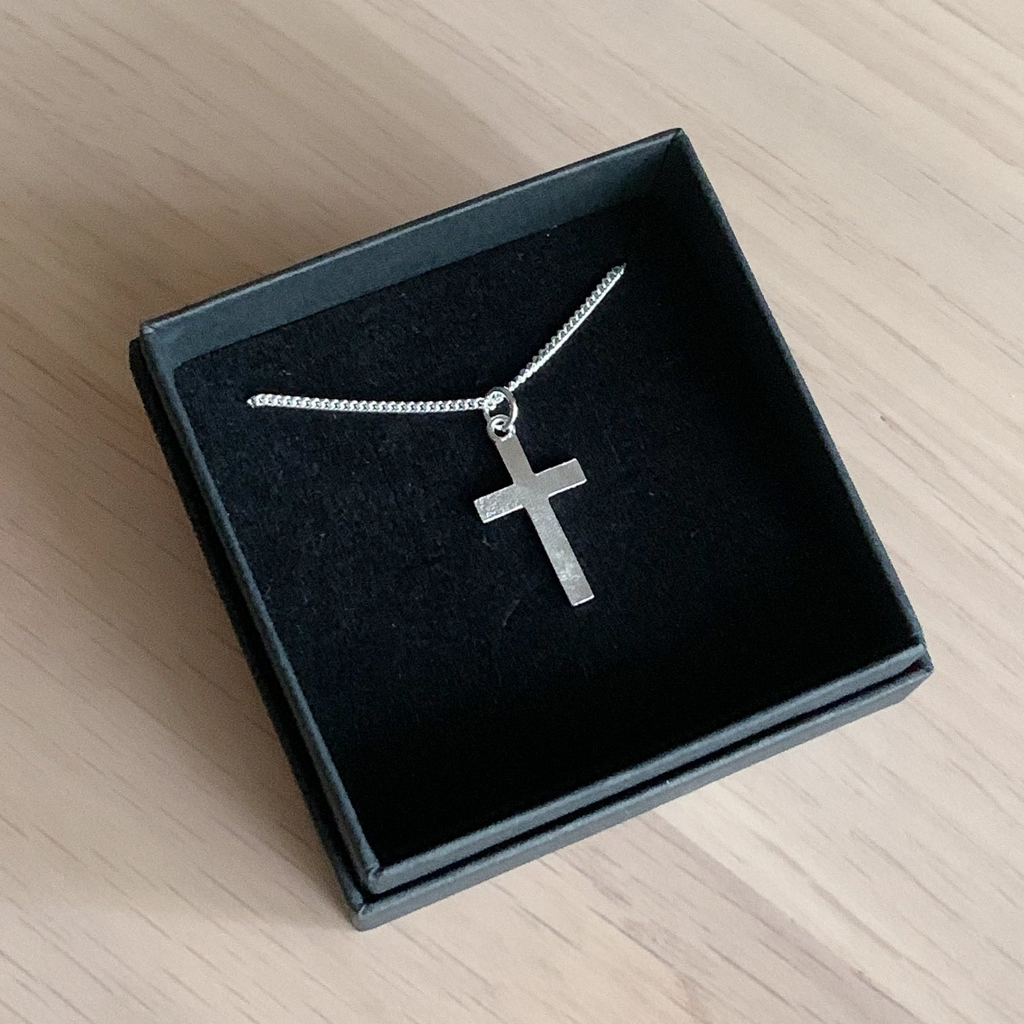 Elämän virta -ristikaulakoru, hopea