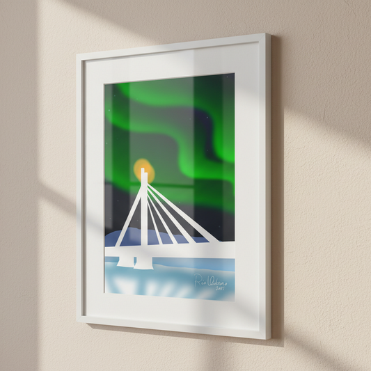 Lapin sykkivässä sydämessä I -taideprintti, matta