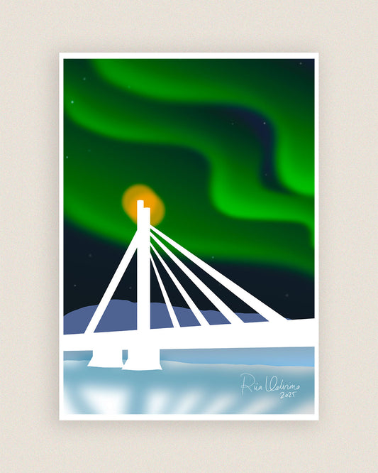 Lapin sykkivässä sydämessä I -taideprintti, matta